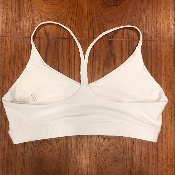 White Fox Low Key Sports Bra - White - Size L - Picture 2 of 3